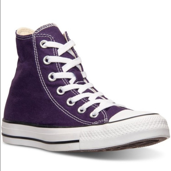 purple high tops